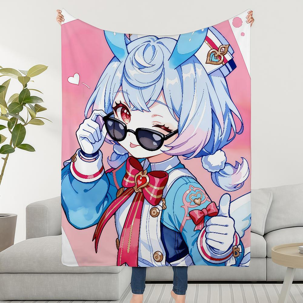 Blanket Throw Sigewinne Super Cosy Plush Living Room Genshin Sofa Impact Couch Childish Birthday Gifts