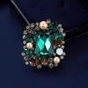 Retro Court Brooch, High-end Women's Design Sense, Niche Exquisite Brooch, Elegant and Luxurious Brooch