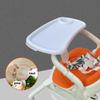 Universal Strollers Feeding Tray ABS Plastic Strollers Cup Holder Food Tray Design Easy To Clean For Active Parents