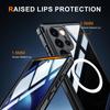 For Magsafe Wireless Charging 360°Full Protection Transparent Phone Case For Samsung S25 Ultra Edge S24 Ultra Plus S23 FE A56