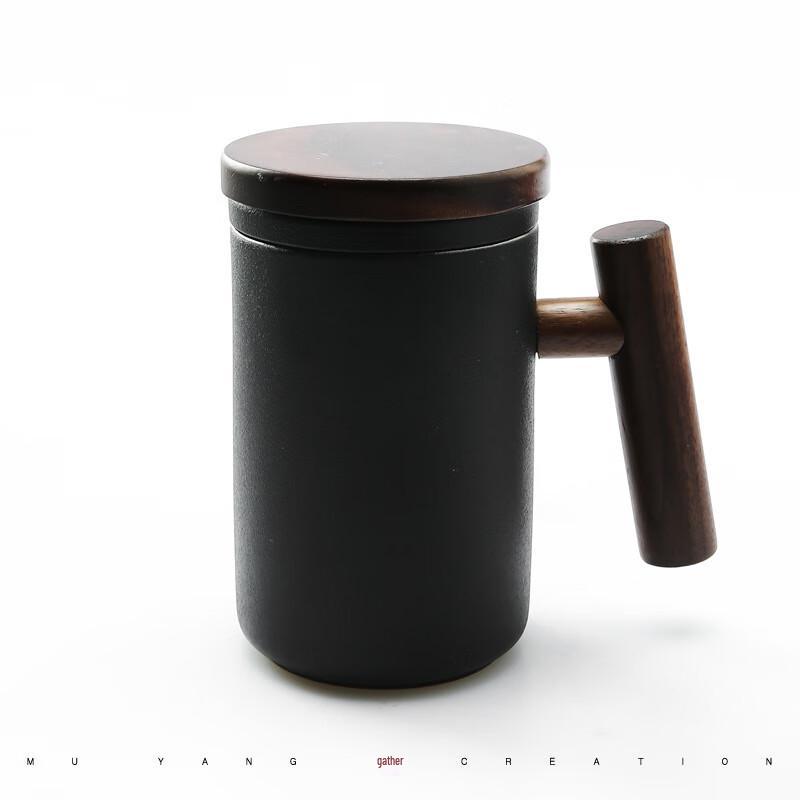 Ceramic Tea Infuser Mug with Lid
