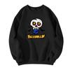 Men's Halloween Printed Long Sleeve T-Shirt Crewneck Casual Sports Top Unisex for Couples