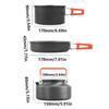 Kettle Outdoor Cookware Set Teapot Combination Picnic Pot Set Camping Tableware  Travel Outdoor