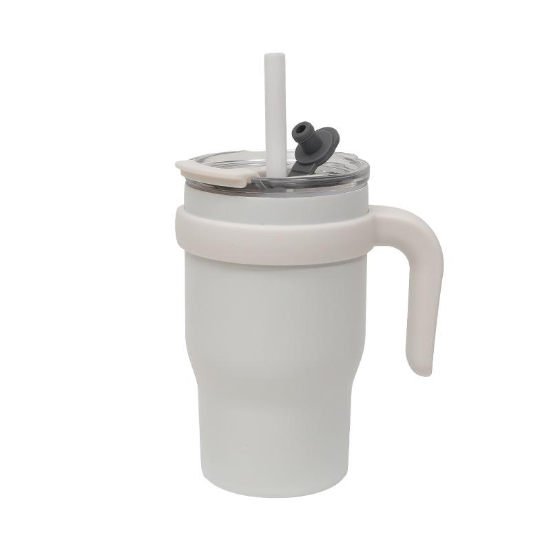 Vacuum 50Oz Big Mac Car Cup Men'S New Thermos Cup Double Layer With Straw With Handle Bingba Cup