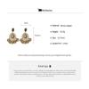 Silver Needle Retro Diamond-Inlaid Water Drop Tassel Earrings: Vintage Style, Light Luxury, High-End Feel, Fashionable Stud Accessories.