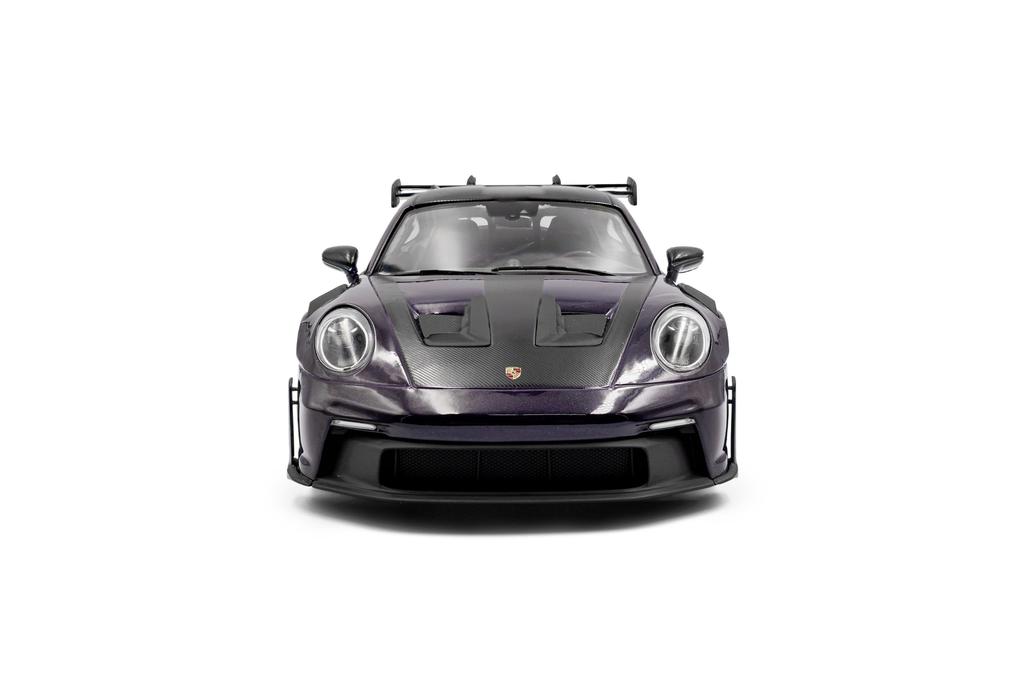 SOLIDO Porsche 911 GT3 RS Weissach Package 2024 Finished Model S1812103 1/18 (992) (Purple)