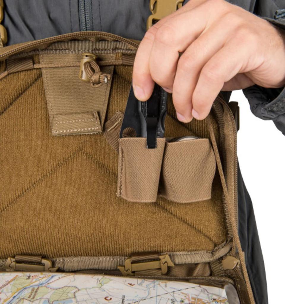 Chest Military Tactical Body Outdoor Chest CHEST PACK EARTH HELIKON-TEX Bag, Bag, Airsoft, Camping, Mountaineering, Hiking, Fishing, Rig, NUMBAT,