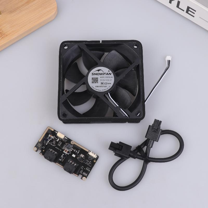 For P2S External Exhaust Fan Kit 3D Printer Upgrade Accessories P2S Chamber Exhaust Fan Spare Parts Purify Exhaust