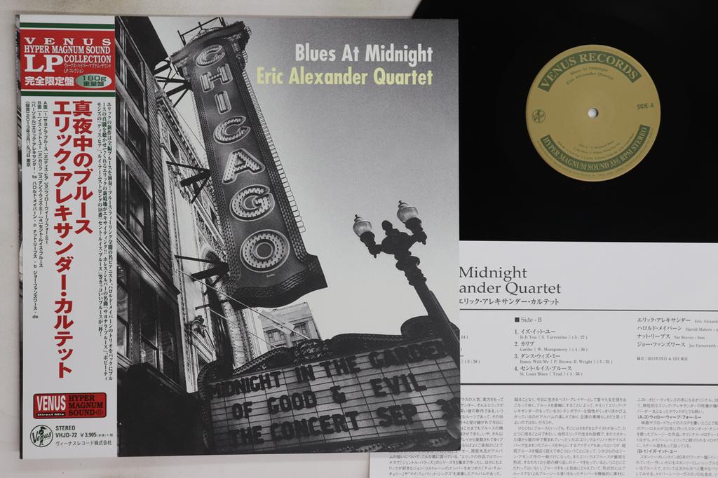 LP Record ERIC ALEXANDER - Blues At Midnight (-180g) VHJD72 VENUS 2013 Japan Obi Jazz Used