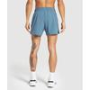 Gymshark Sport 5 Šortky Vybledlá modrá Titanově modrá A2a8k Ucmz