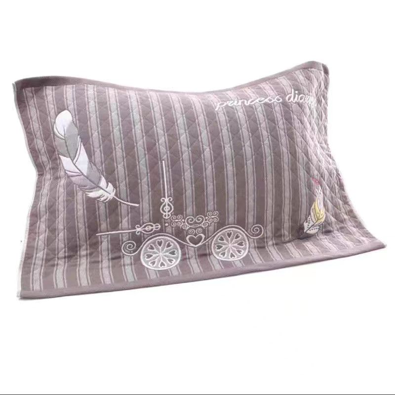 

Полотенце-подушка, хлопчатобумажная пара, трехслойная марлевая подушка-полотенце для взрослых