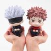 1/10cm Jujutsu Kaisen Anime Figure Q Version Satoru Gojo Geto Suguru Fushiguro Toji Okkotsu Yuta Action Figurine