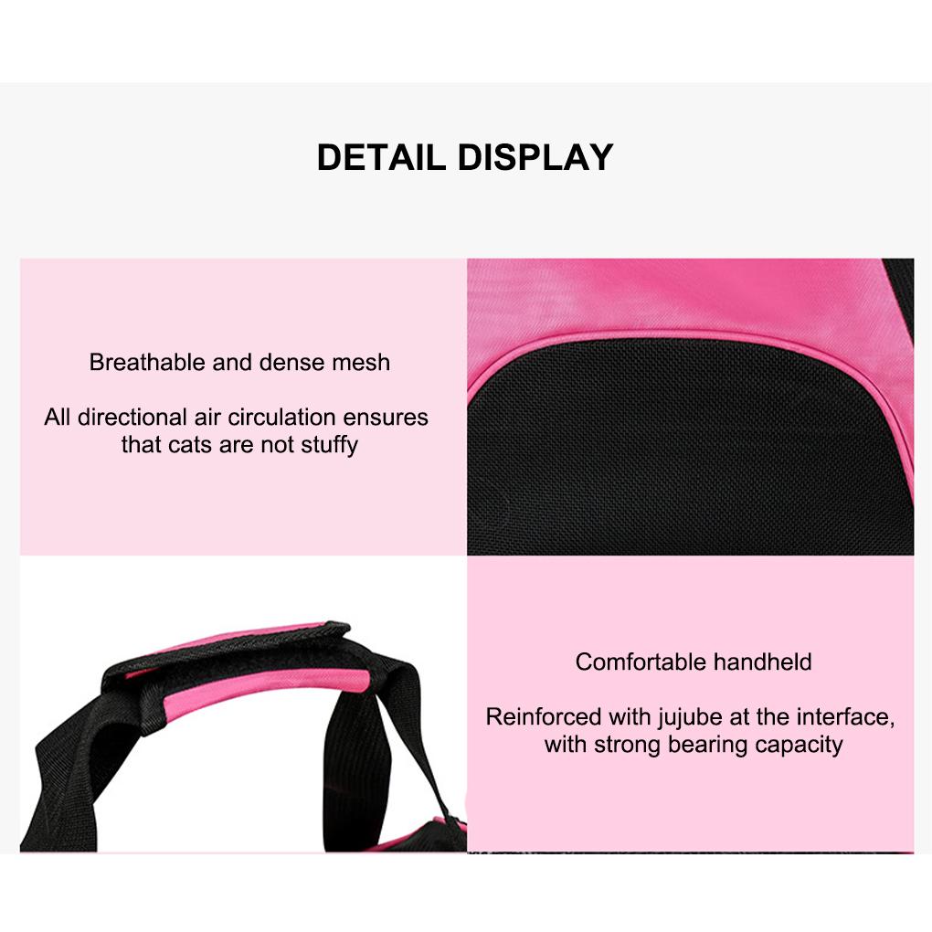 Pet Backpack - Portable And Breathable Grid For Comfortable Dog And Cat Travel Dog Cat Travel Bags