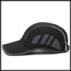 Quick Sun CZA487 [White Fang] Hut, Kappe, Trocknend, Schutz, Outdoor, Sport, Laufen, Reisen, Herren, Damen, (Schwarz)