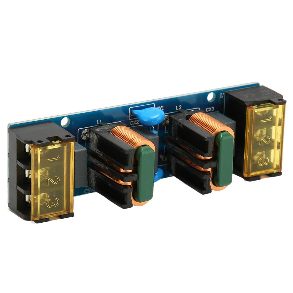 Płytka filtra EMI Dolnoprzepustowy 50 60Hz AC Pogrubiona folia miedziana Moduł filtrowania zasilania dla windy