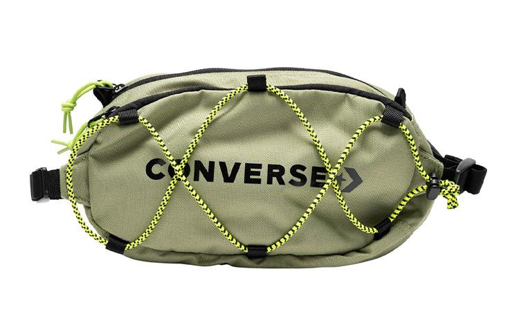 Converse Polyester Sling Bag, Fanny Pack Unisex Army Green 10017263-A11