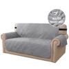 1 /2 /3 /4 Seater Quilted Anti -Wear Couch Covers Water Repellent Sofa Mat For Pet Dog Kid Anti -Slip Recliner Armchair Slipcovers
