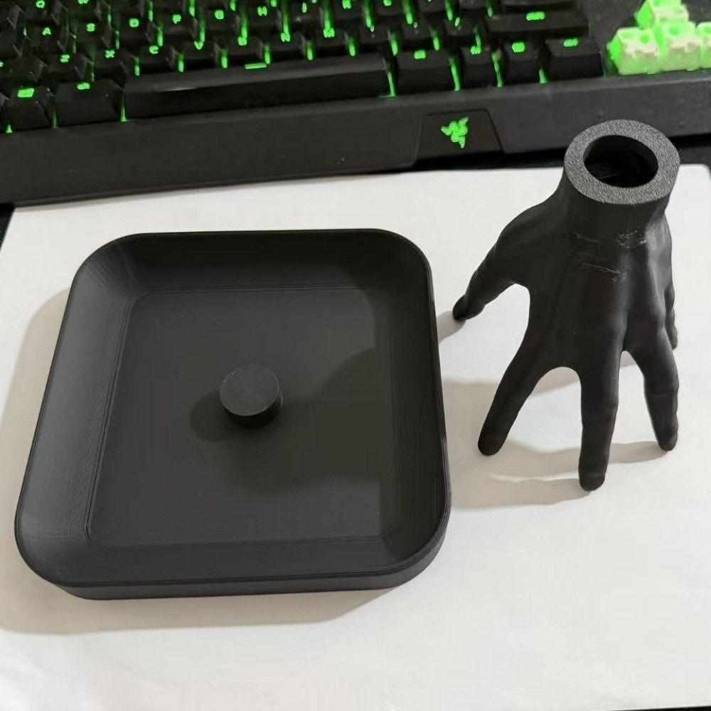 Halloween Schmuckorganizer Handförmiger Schlüsselhalter Schmuckaufbewahrungsschale Schreibtischaufbewahrung
