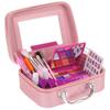 Cosmetics Case Makeup and Nail Styling Set Dressing Table Eyeshadows
