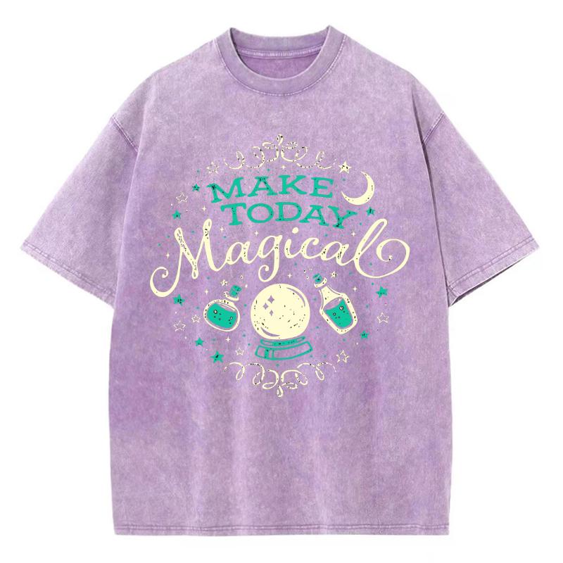 

Волшебная футболка с принтом букв для женщин, летняя, Y2K, оверсайз, выстиранная, с круглым вырезом, нейтральная, с коротким рукавом, повседневная, в стиле хип-хоп 3XL