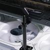 Adjustable GPU Support Bracket with Fan Mount for Aluminum Graphics Cards Keeps Your GPU Secure