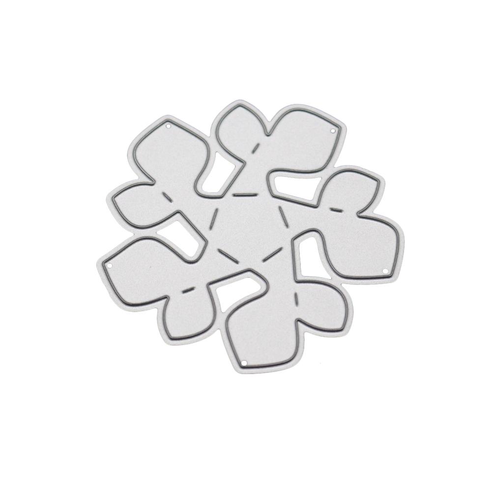 

Рамка из лепестков цветов, металлический серебристый трафарет, тиснение, резка, штампы для скрапбукинга, изготовление открыток из бумаги серебряный