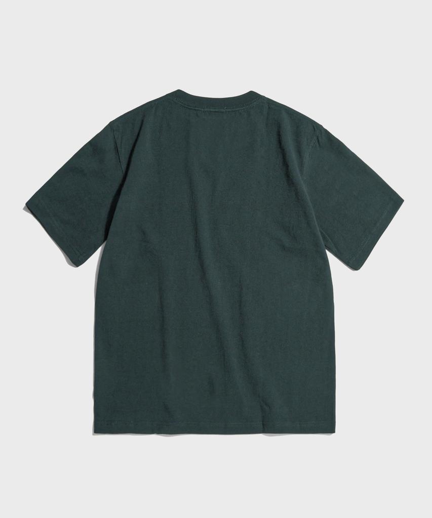 Beulonseun 9Oz Usa Cotton Tubular Tee Dark Green