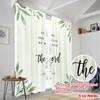 2pcs 2D flat printing Scene Curtains As For Me My House Polyester Fabric Without Electricity Family Party Use for gold wall