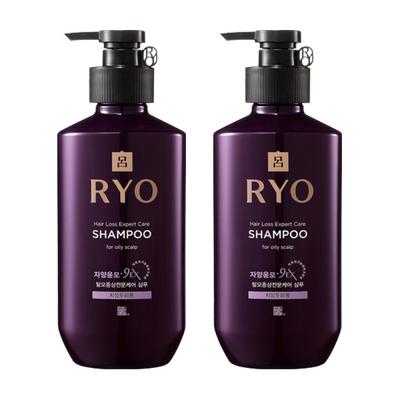 Nutrition 9EX Hair Loss Care Oily Shampoo 400ml X2