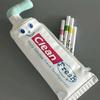 Creative Toothpaste Pencil Case With Large Capacity For Students Desk Organizer And Stationery Storage