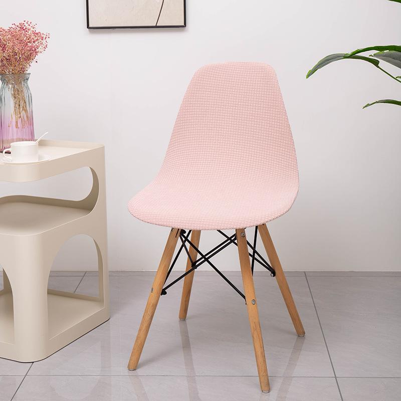 

Thickened Waterproof Corn Shell Chair Cover Dust-proof Chair Cover Curved Guest Club Chair Cover Spring Summer New Arrivals 1 Piece