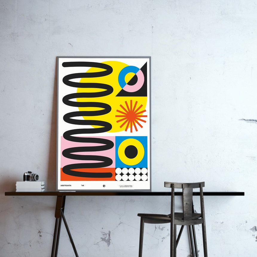 Colorful Geometric Figures Poster And Print Abstract Canvas Painting Nordic Wall Art Pictures for Living Room Home Decoration