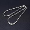 New Fashion S925 Silver Necklace for Men Retro 6MM Thick Six-Character Mantra Trendy Personality Jewelry