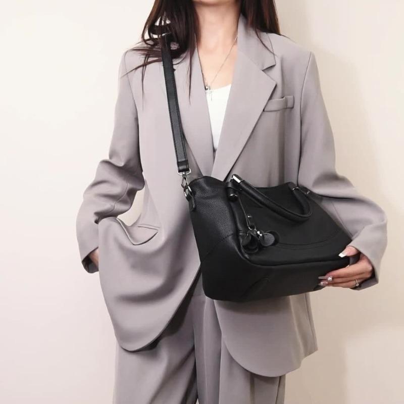 Lychee Pattern Portable Tote Bag Single Shoulder Messenger Women's Bag