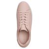 Coach Highline Synthetic Leather Cow Split Leather Round Toe Lace-Up Low-Top Sneakers Women Sneakers Pink CW971_BLH
