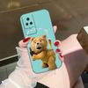 Naughty Cute Bear Phone Case For Redmi K60 K40 K30 15 15C 14C 13C 12C 12 10 10C 9T 9C 9A 9 8 8A  A1 A2 A3 Pro Plus Cover Case