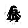 Middle Finger Ghost Car Decal Waterproof Removable Funny Sticker for Auto Window Bumper Motorcycle Helmet DIY Decor
