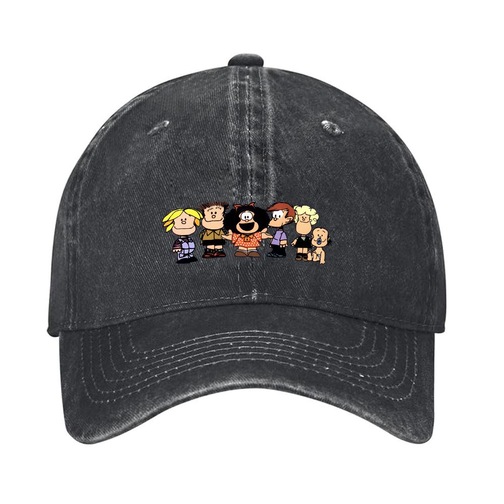 Classic Style Denim Baseball Cap with Duckbill, Chic Sun Hat for Outdoor Adventures