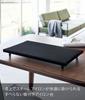 Yamazaki Jitsugyo Tabletop Flat Ironing Board with Legs Black W60XD36XH6cm Tower Comfortable To Hang 5774 Approx.