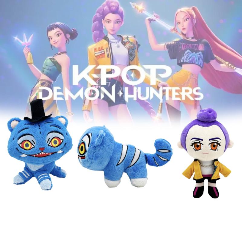 Demon Kpop Hunters Plush Toy Tiger Pp Cotton Filling Children Gift Decoration