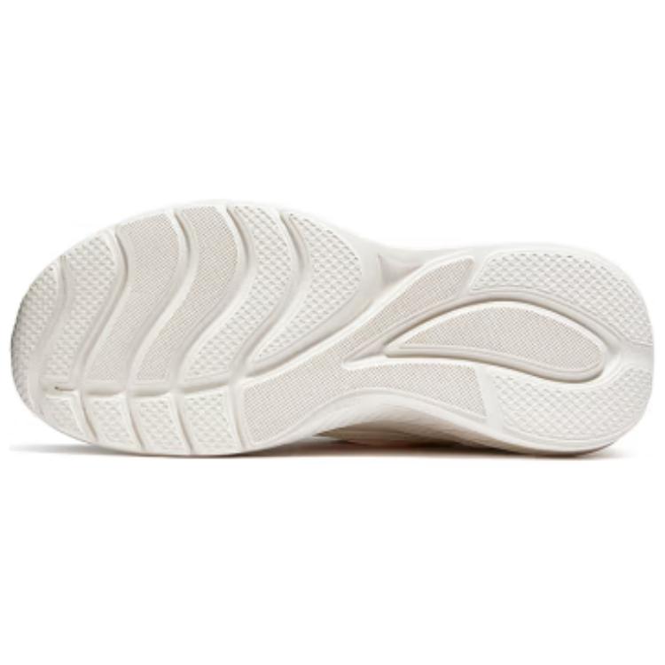 Skechers PU Mesh Fabric Comfortable Low-Top Casual Shoes Women Sneakers Off-White 117486-OFWT