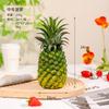 Simuliertes Ananas-Ornament Weiches PVC Ananas Fake-Frucht-Modell Künstliche Früchte Schrankdekoration Foto-Requisite Ästhetische Deko