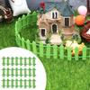 Garden Fence Decoration Crafts Miniature Dollhouse Decor Accessories Micro Scene Model Picket