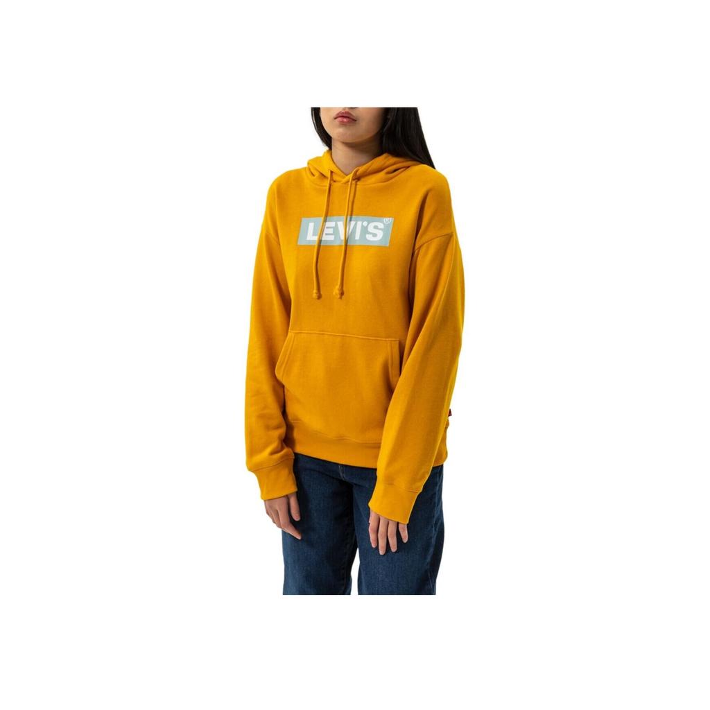 Levis Fashion Casual Logo Printed Hooded Long Sleeve Sweatshirt Women Sweatshirt 18487-0114