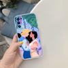CJ41 Disney Pocahontas Case for Motorola Moto G40 G04 G05 One Ace Action  Fusion + Plus Hyper Macro Vision Zoom