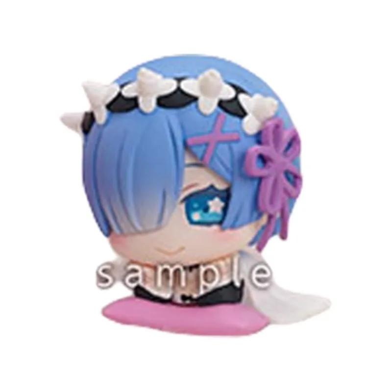 Re Starting Life Another World Sleeping Series Gashapon Toys Rem Ram Anime Lovely Figure Model Ornaments ZERO in Kid Friendly Entertaining Fun Play