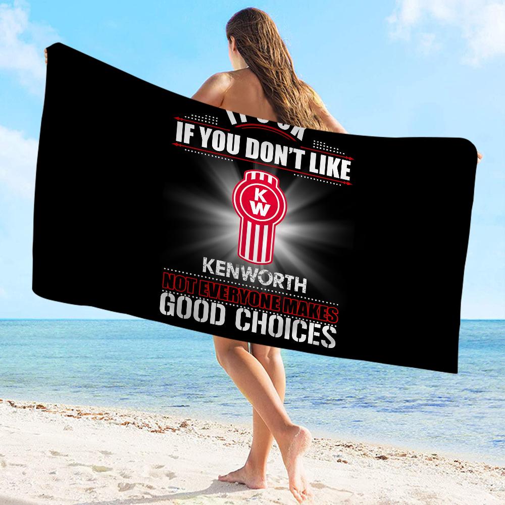 Kenworth Towel Microfiber Beach Towel Absorbent Quick dry Soft Yoga Swimming Resort Mountain Climbing Towel