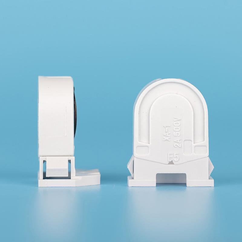 1Pc Led Fluorescent Light Tube Accessories T5 Fluorescent Light Holder Heat-Resistant Lamp Socket C18A Ac 500V 2A