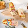 Triangular Sandwich Packaging Paper Leak-Proof Clear Bags 20/100 PCS for Morning Breakfast Sandwich Toast Wrapping