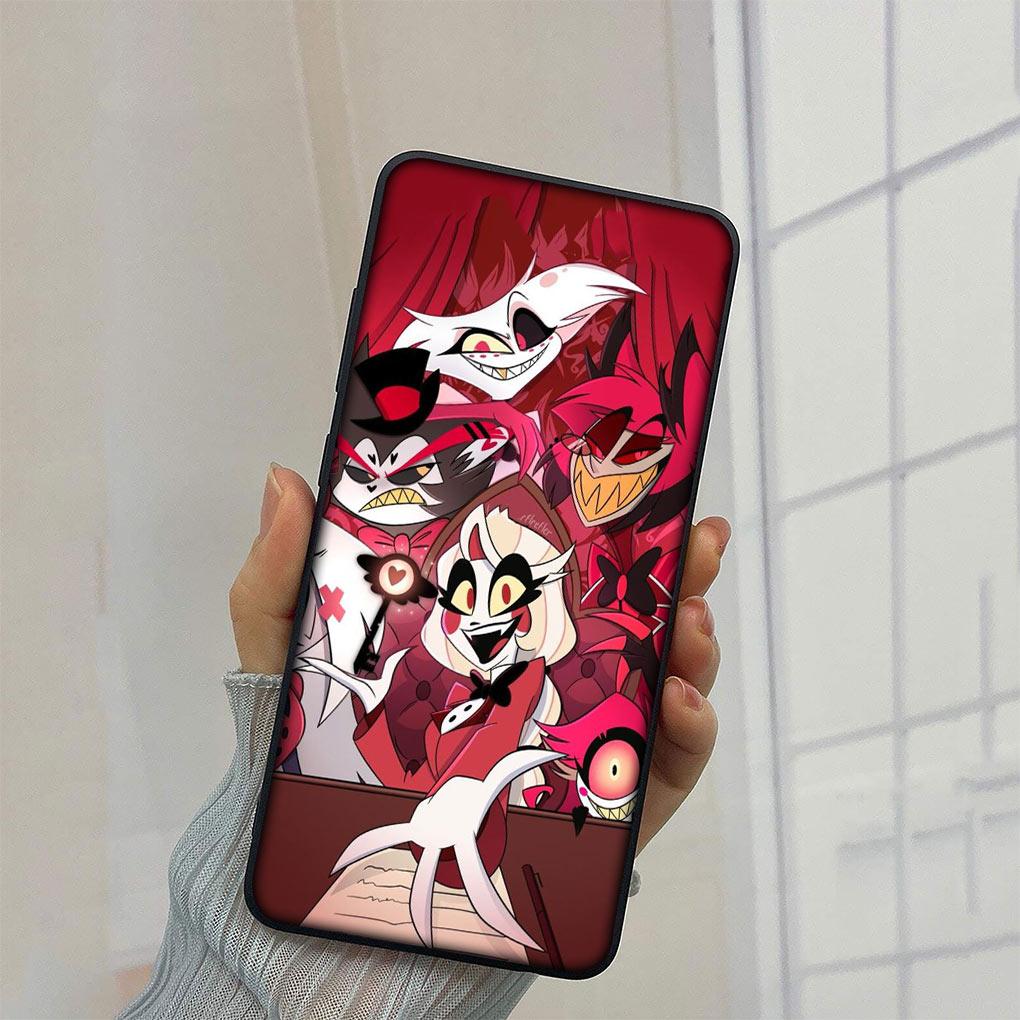

Angels H-Hazbins Alastors Hotels Dust Phone Cover Casing for Xiaomi Redmi Note 10 12 Pro Max 10A 10C 12C 10X 10S 8T C Soft Case Redmi Note 10S
